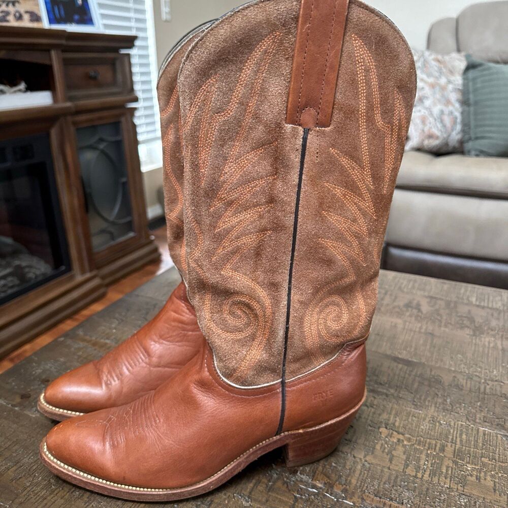 Women’s Frye Billy Cowboy boot size 9.5 D - 2.5" Heel - Picture 7 of 11